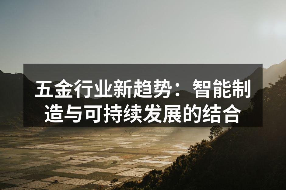 智能制造技术应用示范